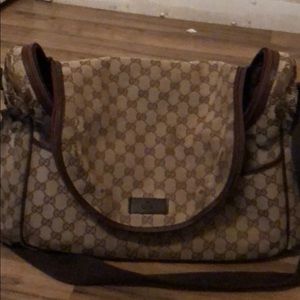 Gucci diaper bag